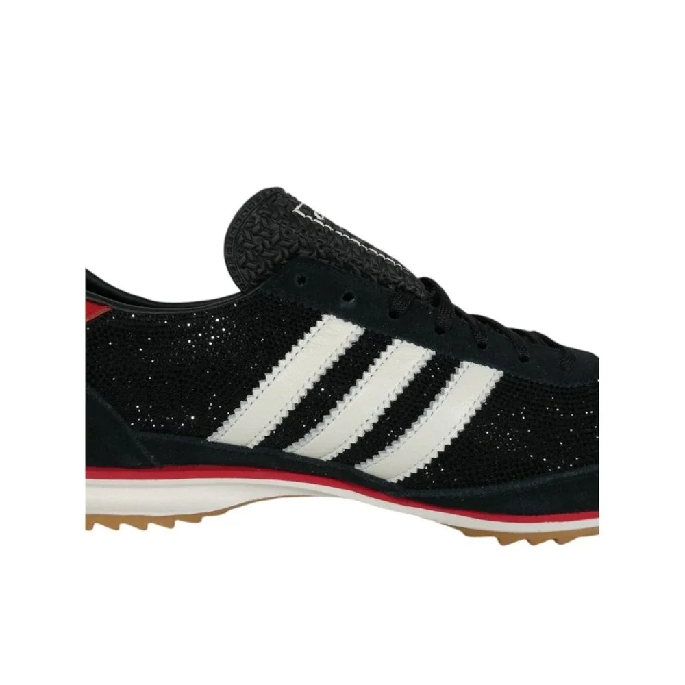 Adidas Women's SL‎ 72 OG IH9204 Black White Red Size 11 Retro Running Sneaker